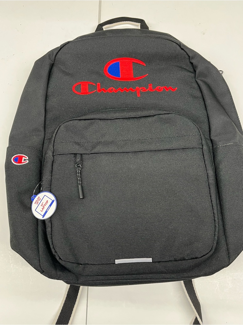 NEW Champion Estate Iconic Style Backpack in Black